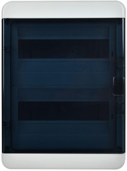 Корпус пластиковый КМПн-24 IP65 черн. прозр. дверь TEKFOR IEK TF5-KP72-N-24-65-K03-K02