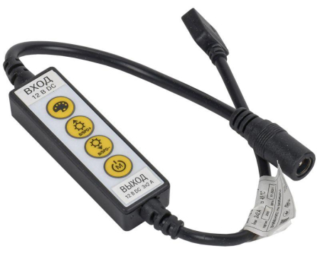 Контроллер без ПДУ К RGB 3 канала 12В 2А 72Вт IEK LSC2-RGB-072-K-20-12-W