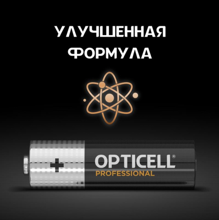 Элемент питания алкалиновый AA/LR6 (блист. 6шт) Professional Opticell 5052003