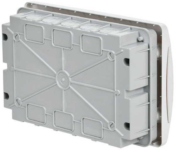 Корпус пластиковый ЩРВ-П-12 IP41 бел. дверь UNION Compact IEK UIC-KP13-V-12-41-K01
