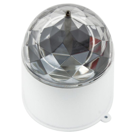 Лампа светодиодная "Диско" 3LED RGB 6Вт шар 220В многоцв. IP20 Neon-Night 601-252