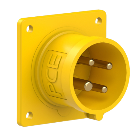 614-4 PCE Вилка встраиваемая 16А/110V/3P+E/IP44