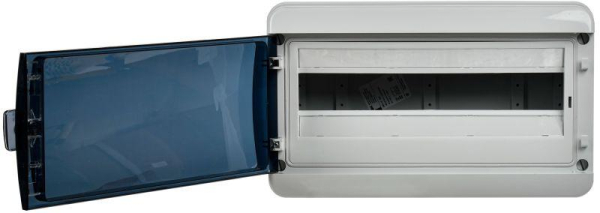 Корпус пластиковый КМПн-18 IP65 черн. прозр. дверь TEKFOR IEK TF5-KP72-N-18-65-K03-K02