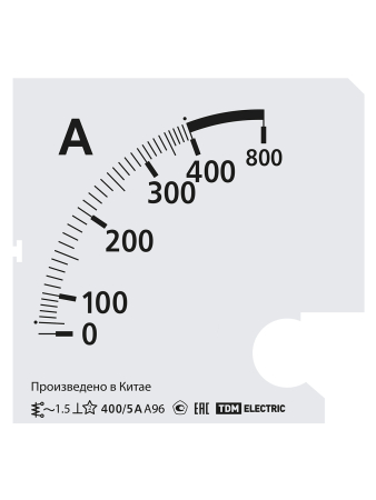 Шкала Ш96  400/5А-1,5 (для А96 Х/5А) TDM