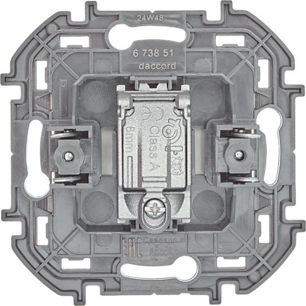 Розетка телевизионная TV Inspiria 2дБ 0-2400мГц с топологией "звезда" механизм сл. кость Leg 673851