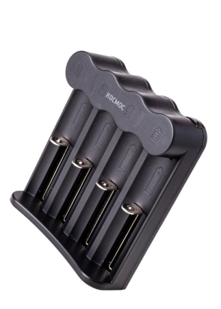 Зарядное устройство автоматическое для Li-ion аккумуляторов KOC701USB 4 слота КОСМОС KOC703USB