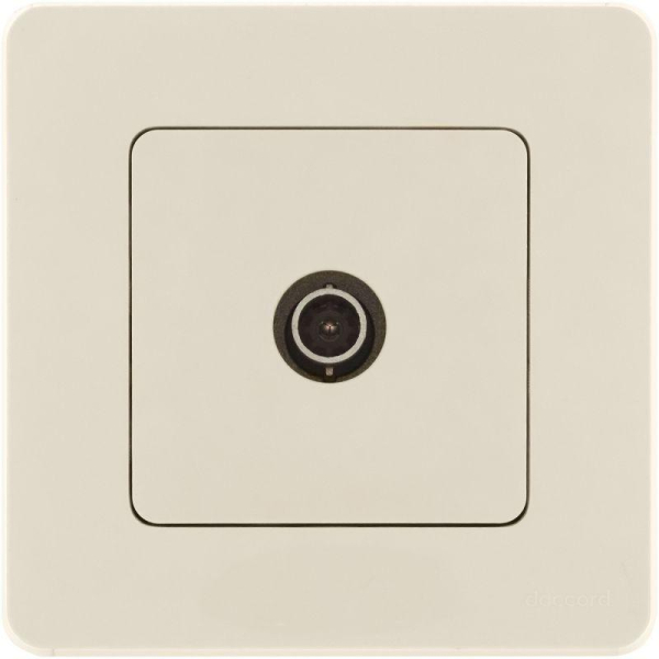 Розетка телевизионная TV Inspiria 2дБ 0-2400мГц с топологией "звезда" механизм сл. кость Leg 673851