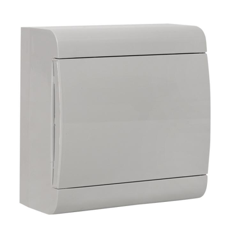 Щит ЩРН-П-8 IP41 бел. дверца (пром. упак.) Basic EKF pb-n-8w-bas