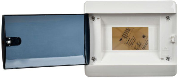 Корпус пластиковый ЩРН-П-6 IP41 черн. прозр. дверь UNION Compact IEK UIC-KP12-N-06-41-K01