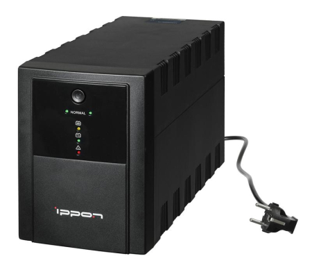 Источник бесперебойного питания Back Basic 1500 Euro 900Вт 1500В.А черн. IPPON 1108022