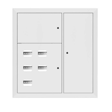 Щит этажный 5кв. RAL9003 (1000х950х160) PROxima EKF mb29-v-5-ral9003