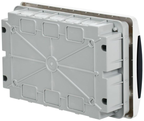 Корпус пластиковый ЩРВ-П-12 IP41 черн. прозр. дверь UNION Compact IEK UIC-KP12-V-12-41-K01