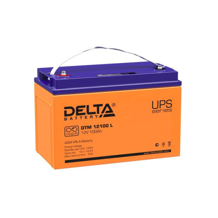 Аккумулятор UPS 12В 100А.ч Delta DTM 12100 L