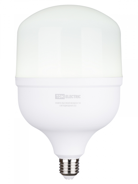 Лампа светодиодная T 50 Вт, 230 В, 6500 К, E27 (140x225 мм) TDM
