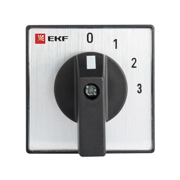 Переключатель кулачковый ПК-1-102 2п 10А "0-1-2-3" EKF pk-1-102-10