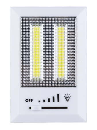 Ночник "Идеал 2", 3 Вт, 4хААА, диммер, магнит, TDM