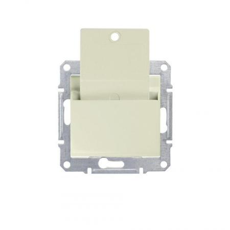 Выключатель карточный 1-кл. СП Sedna 10А IP20 250В механизм беж. SchE SDN1900147