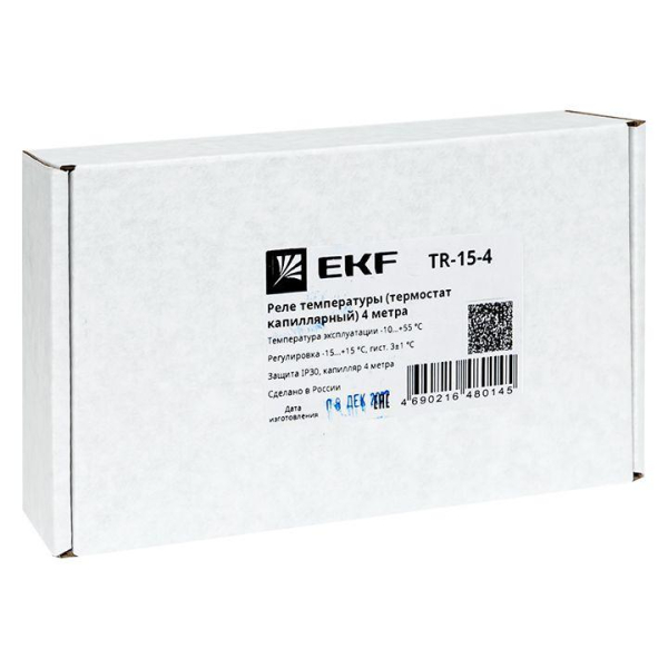 Реле температуры (термостат капиллярный) 4м TR-15-4 EKF TR-15-4
