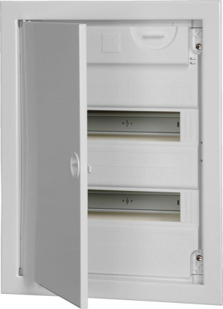 Корпус встраиваемый КМПв-28 Krepta 7 с метал. дверцей пластик. IEK MKP54-V-28-30-01