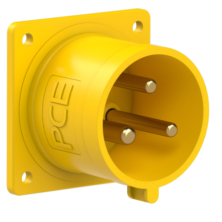 623-4 PCE Вилка встраиваемая 32А/110V/1P+N+E/IP44