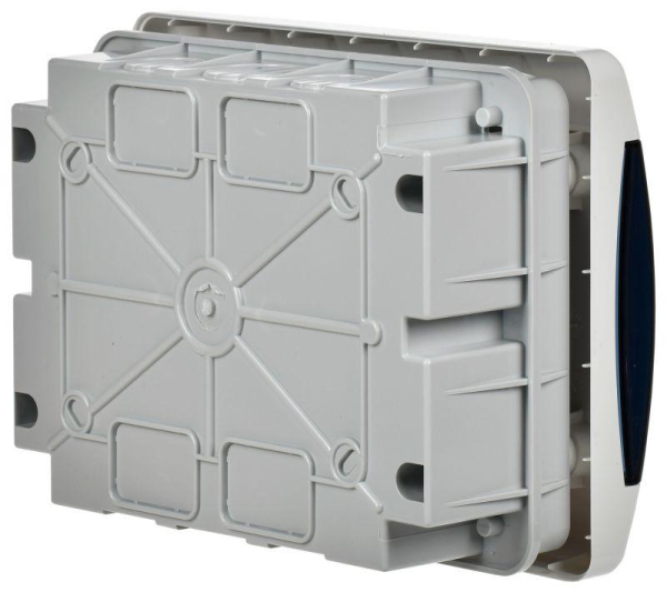 Корпус пластиковый ЩРВ-П-8 IP41 черн. прозр. дверь UNION Compact IEK UIC-KP12-V-08-41-K01
