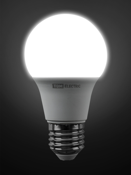Лампа светодиодная А60 12 Вт, 230 В, 4000 К, E27 TDM