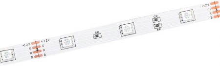 Лента светодиодная LED LSR-5050RGB30-7.2-IP20-12В (уп.3м) IEK LSR2-3-030-20-3-03