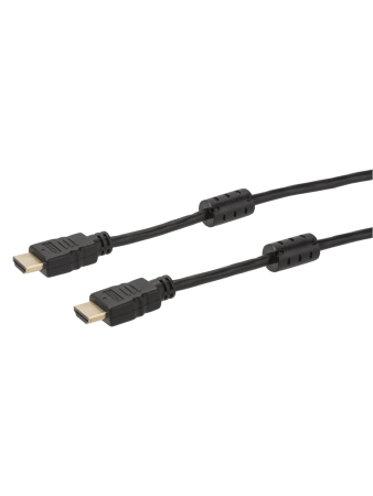 Кабель "АВК 4" HDMI - HDMI, v2.0, позолоченные контакты, с ферритами, 3 метра, TDM