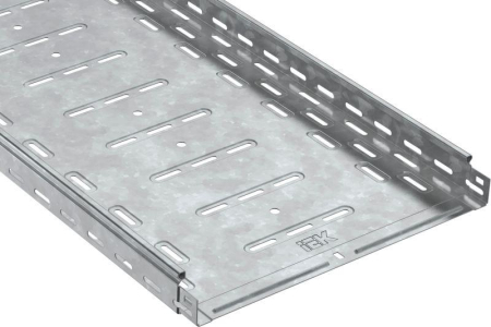 Лоток листовой перфорированный 600х50 L3000 сталь 1.2мм HDZ IEK CLP10-050-600-3-M-HDZ