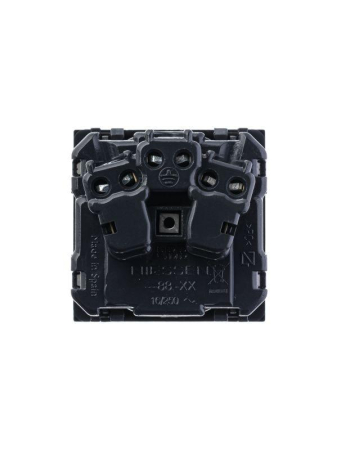 Механизм розетки Zenit 16А 250В защ. шторки с заземл. шампань ABB 2CLA228800N1901