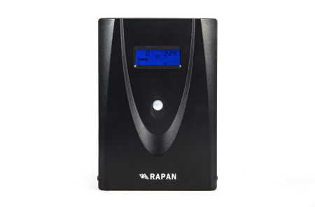 Источник бесперебойного питания RAPAN-UPS 3000 220В 3000В.А/1800Вт меандр АКБ 4х7А.ч интерактивный Бастион 734