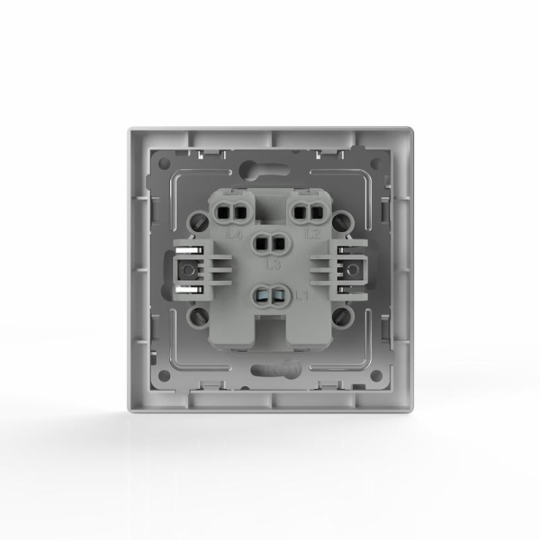 Переключатель перекрестный 1-кл. СП Pixel IP20 механизм алюм. TOKOV ELECTRIC TKE-PX-P1R-C03