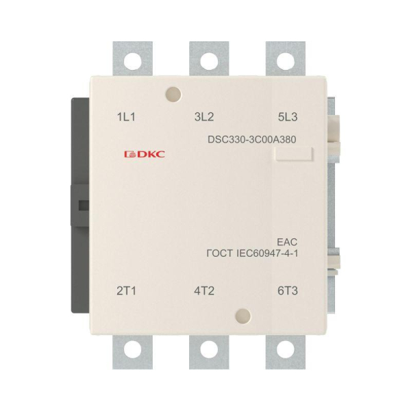 Контактор магнитный DSC330-3C00A380 330А 160кВт (AC3) 380В AC DKC DSC330-3C00A380