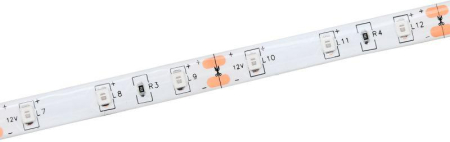 Лента светодиодная LED LSR-2835R60-4.8-IP65-12В (уп.5м) IEK LSR1-6-060-65-3-05