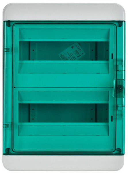Корпус пластиковый КМПн-24 IP65 зел. прозр. дверь TEKFOR IEK TF5-KP72-N-24-65-K03-K06