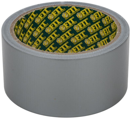Лента клейкая универсальная армированная "Ductape" 48ммх10м FIT 11710