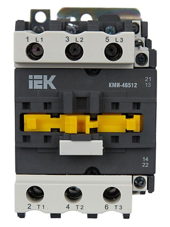 Контактор КМИ-46512 65А 230В/АС3 1НО 1НЗ IEK KKM41-065-230-11
