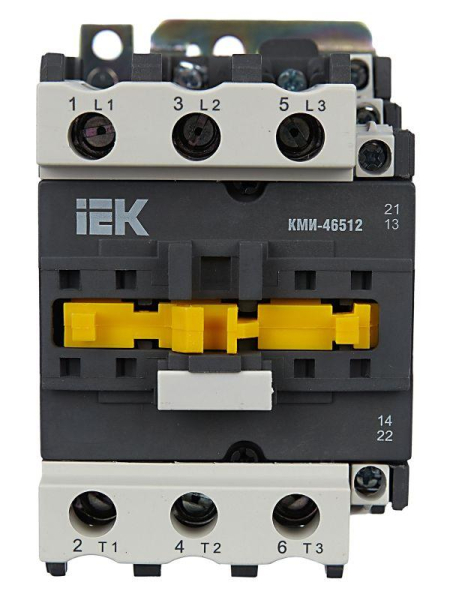 Контактор КМИ-46512 65А 230В/АС3 1НО 1НЗ IEK KKM41-065-230-11