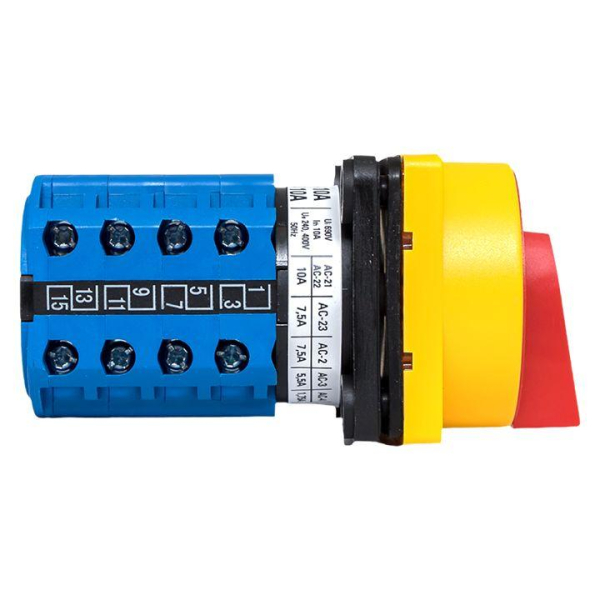 Переключатель кулачковый ПК-1-24 10А 4п "1-0-2" с блокировкой IP65 PROxima EKF pk-1-24-10-a65