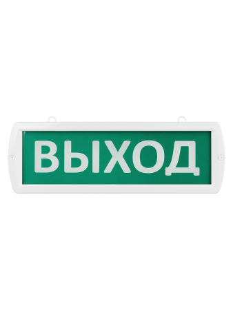 Оповещатель охранно-пожарный световой Топаз-24-Д "Выход" 24 В, IP52 TDM