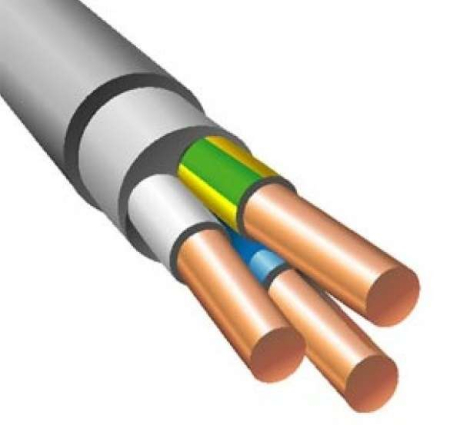 Кабель NUM-J 3х1.5 (бухта) (м) ЭлектрокабельНН M0001214