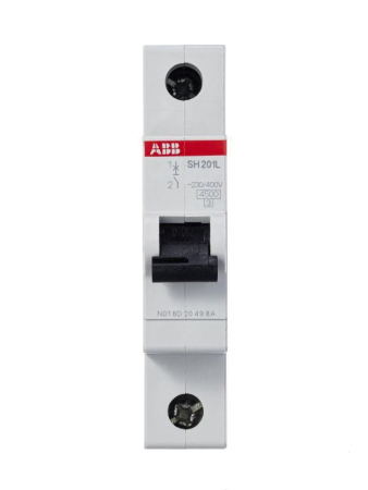 Выключатель автоматический модульный 1п C 40А 4.5кА SH201L C40 ABB 2CDS241001R0404