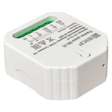 Реле в подрозетник 2-канальное Умное Wi-Fi Connect EKF ssh-2g-wf