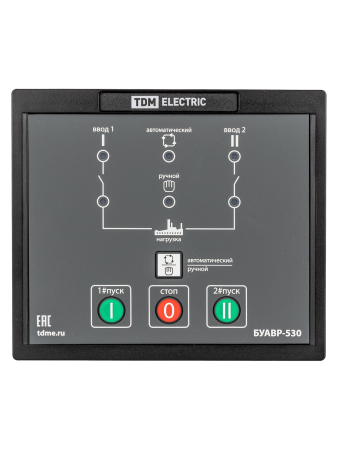 Блок управления АВР БУАВР-530/2Л-1Н 3Ф+N/3Ф/1+N TDM