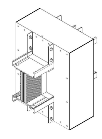 Комплект для огнестойкой проходки 1000А Cu IEK LB-1000C4-35-F-B