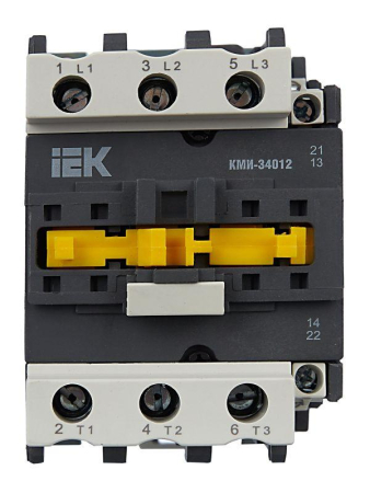 Контактор КМИ-34012 40А 400В/AC3 1HО;1H3 IEK KKM31-040-400-11