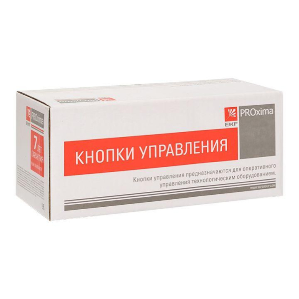 Кнопка SW2C-10D с подсветкой красн. NC 230В PROxima EKF sw2c-md-r-nc