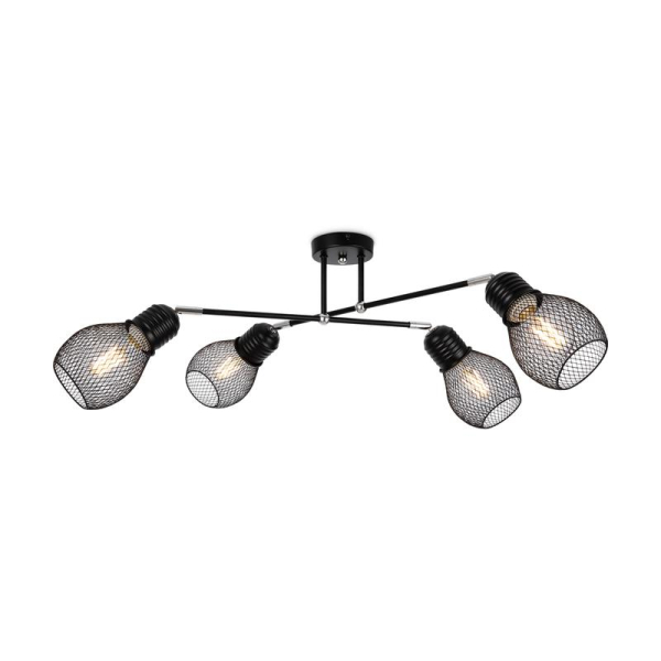 Люстра Kaisa Е27х4 60Вт IP20 Freya FR5069PL-04B