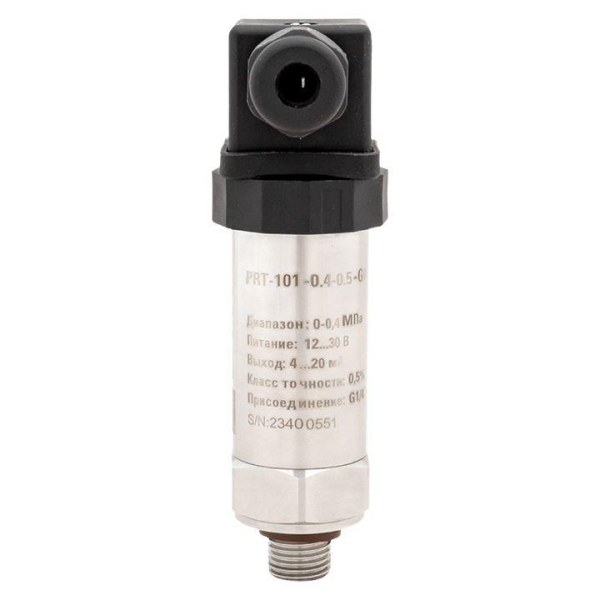 Преобразователь давления PRT-101 0-0.4 MПа G1/4 0.5проц. EKF PRT-101-0.4-0.5-G4