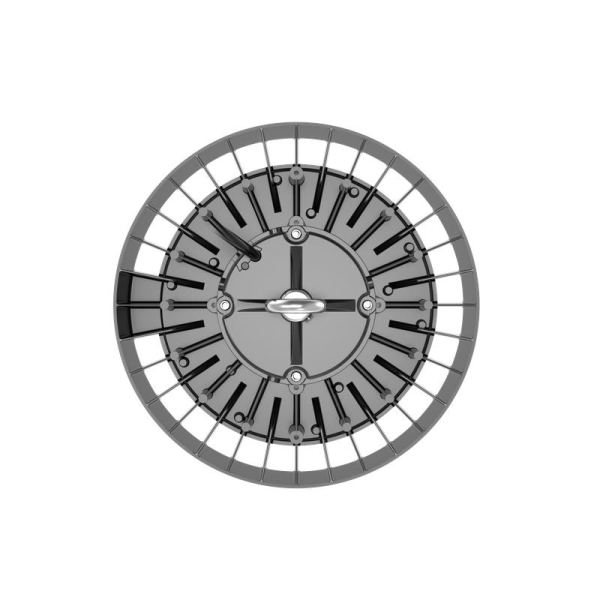 Светильник ДСП IB 11 S 150W VW 840 BK LED Highbay 298х298х112мм 150Вт 4000К IP65 подвес черн. Русский Свет 16091123172